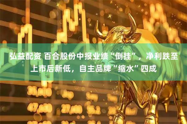 弘益配资 百合股份中报业绩“倒挂”，净利跌至上市后新低，自主品牌“缩水”四成